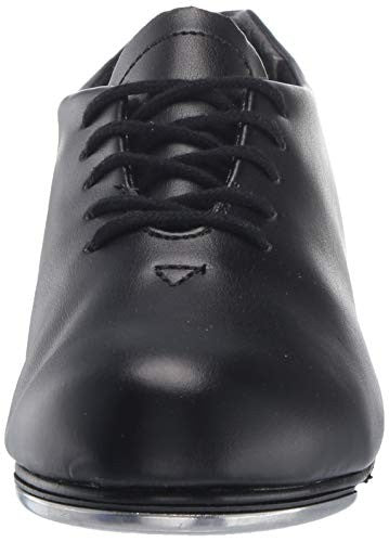 Capezio boys Tic Tap Toe Tap Dance Shoe, Black, 4 Big Kid US