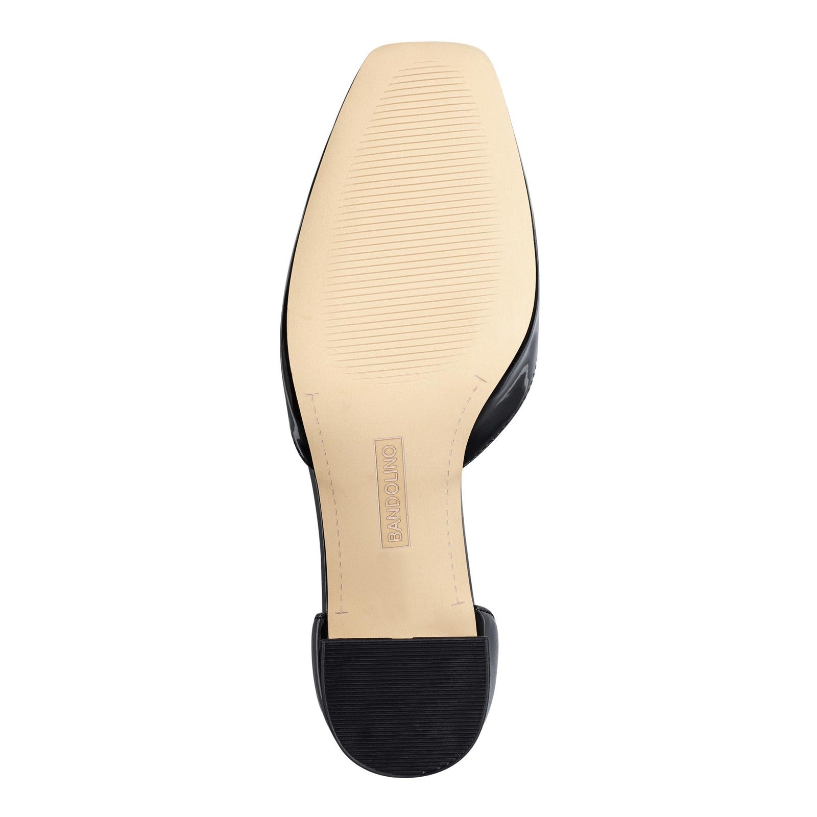 Bandolino Women's Letsadd Pump, Black Patent, 9