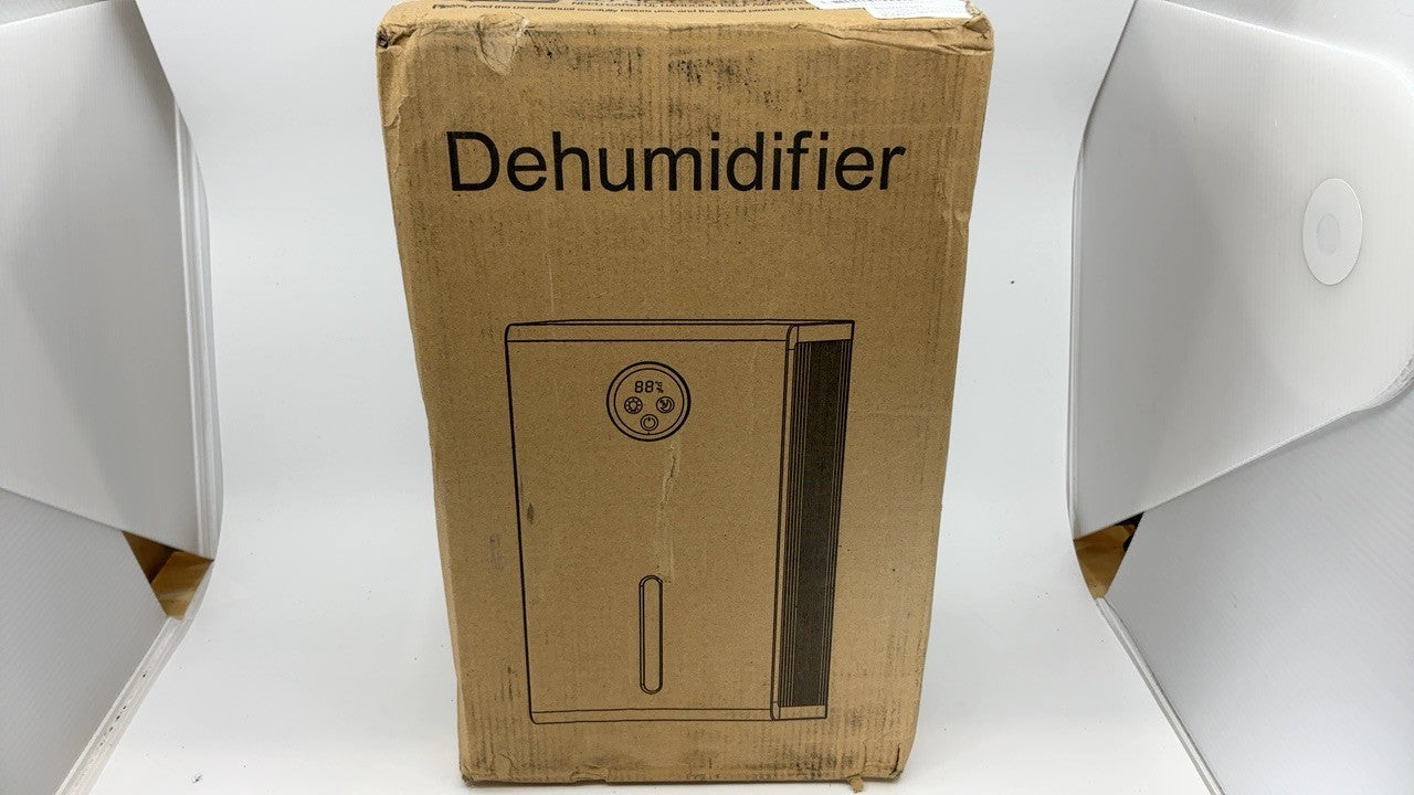Compact 95 Oz Dehumidifier, 1000 Sq Ft, Quiet, for Bedroom & Bathroom