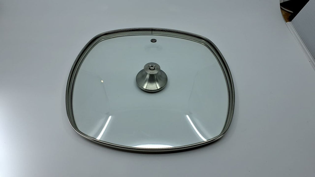 10-Inch Square Skillet Glass Lid, Fits Victoria 9.7-Inch Diameter