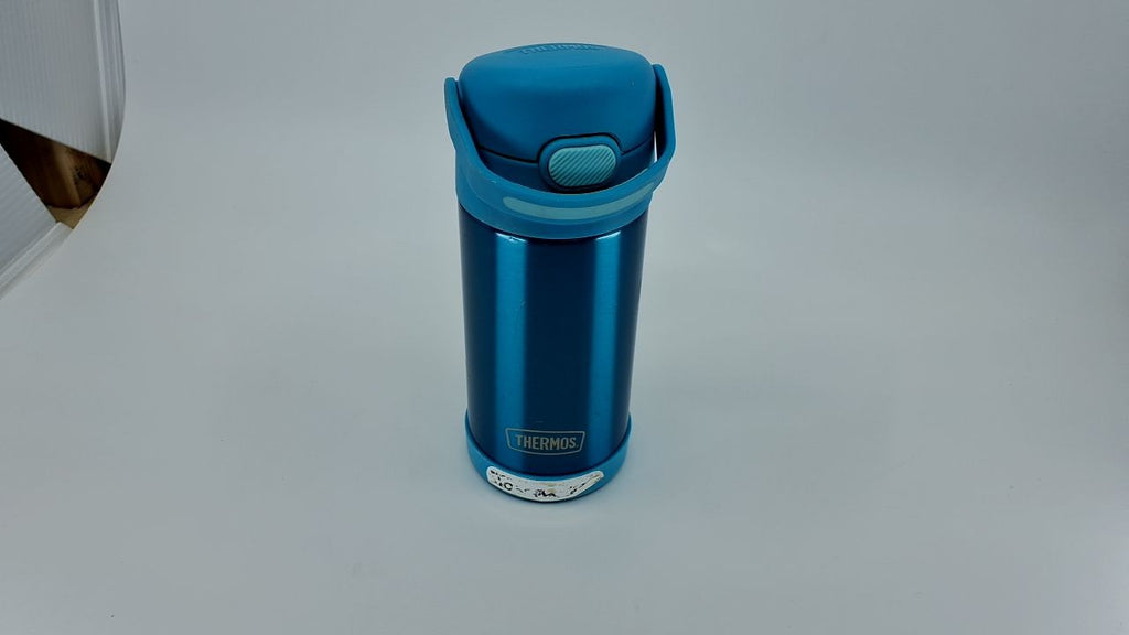 THERMOS FUNtainer 12oz Insulated Water Bottle for Kids, Teal, Stainless Steel