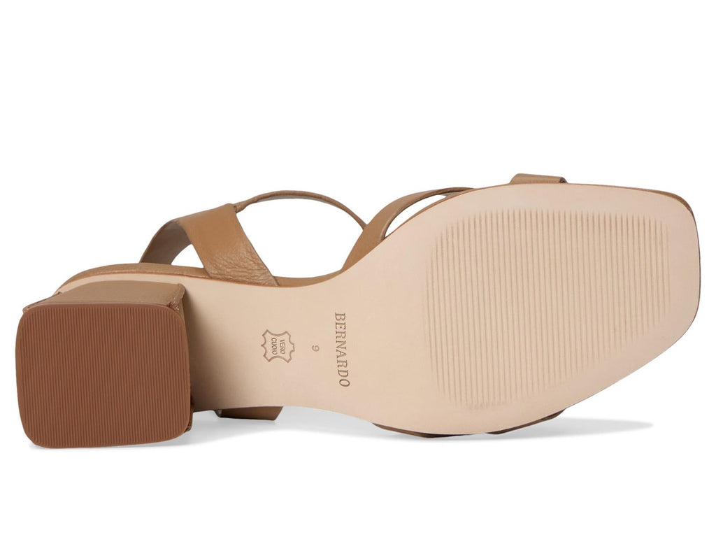 Bernardo Women's Tarra Heeled Sandal, Sand, 8