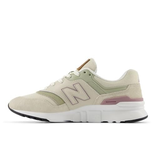New Balance Women's 997H V1 Sneaker, Timber Wolf/Olivine/Ice Wine, 7.5 M