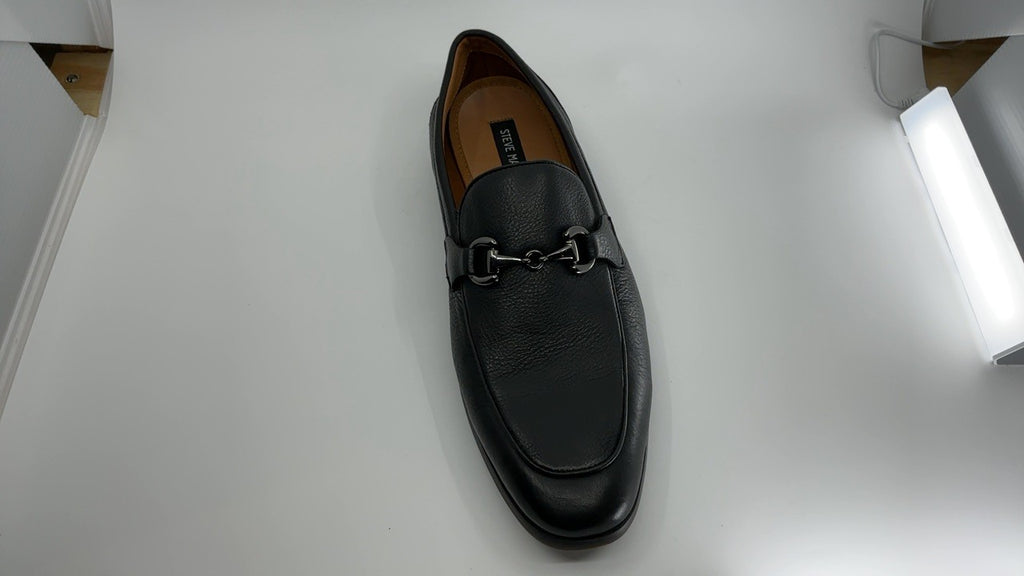Steve Madden Men's JAYSHAN Loafer, Black, 11