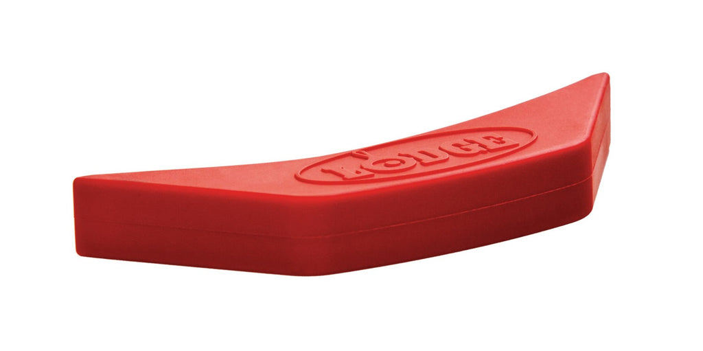 Heat Resistant Silicone Handle Holder - Lodge, Red, 450°F, Dishwasher Safe