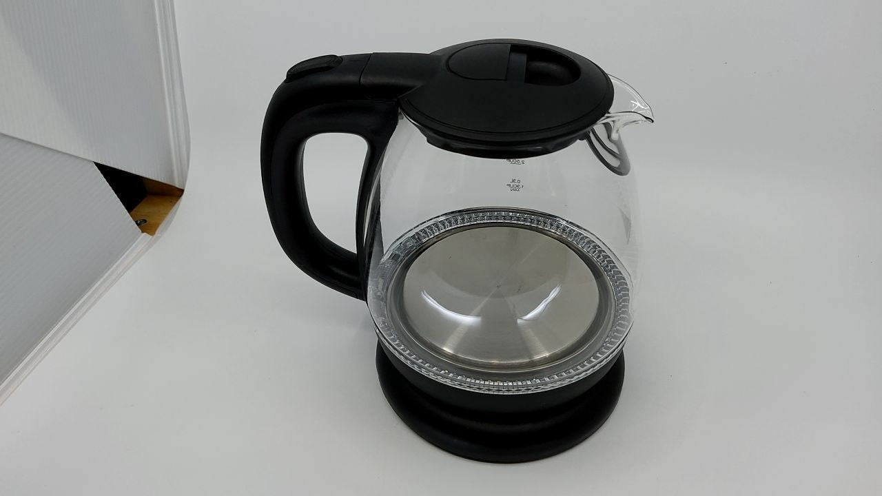 Elite Gourmet Kettle 1.1 Qt Glass 1100W Cordless w/ Temperature Control