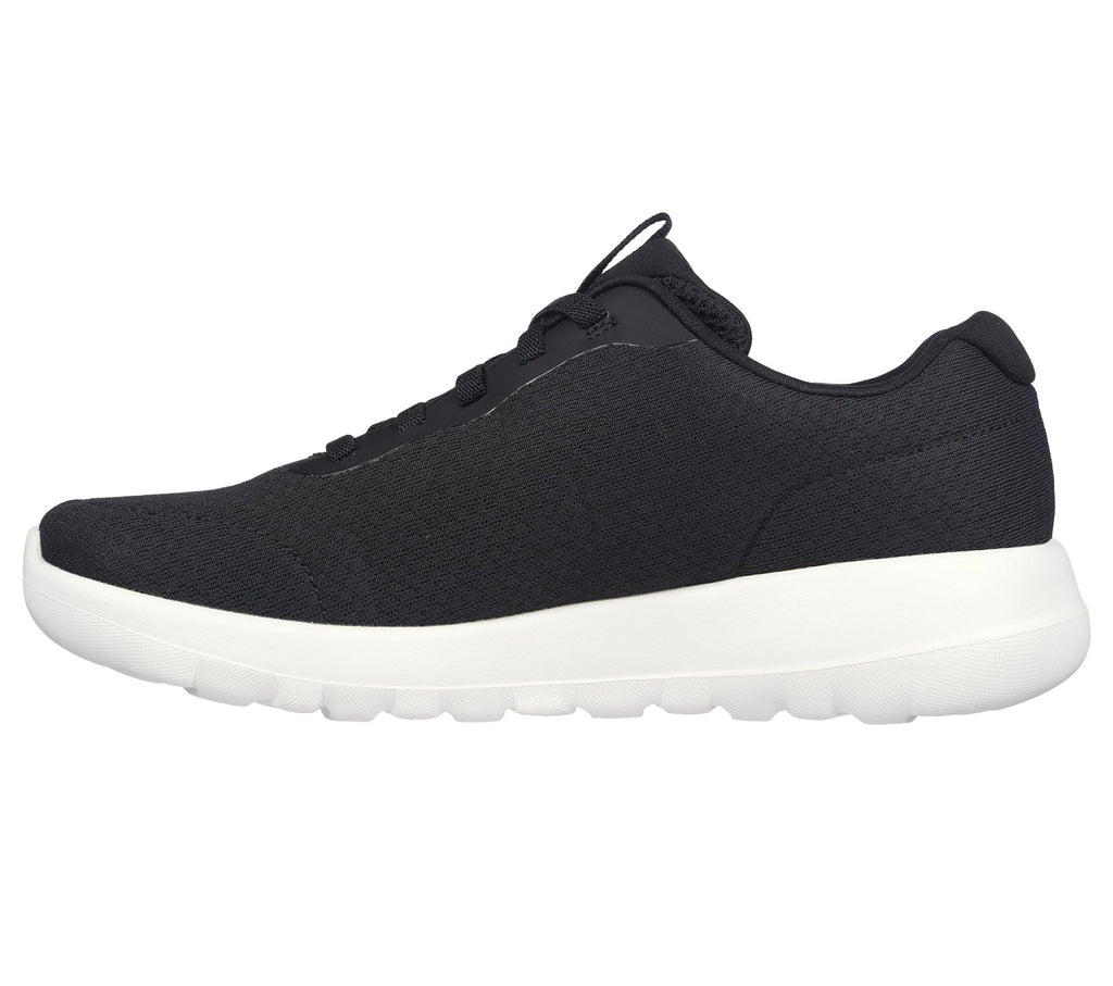 Skechers womens GO WALK JOY - ECSTATIC Black/White 9 US