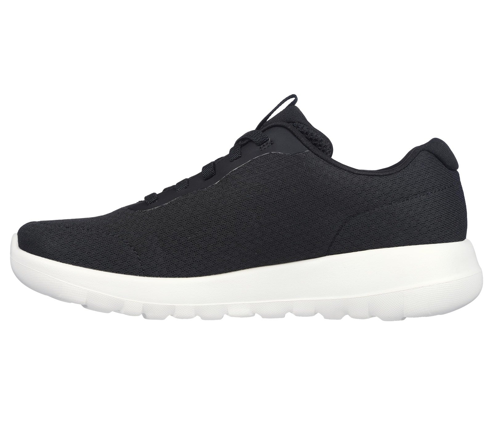 Skechers womens GO WALK JOY - ECSTATIC Black/White 9 US