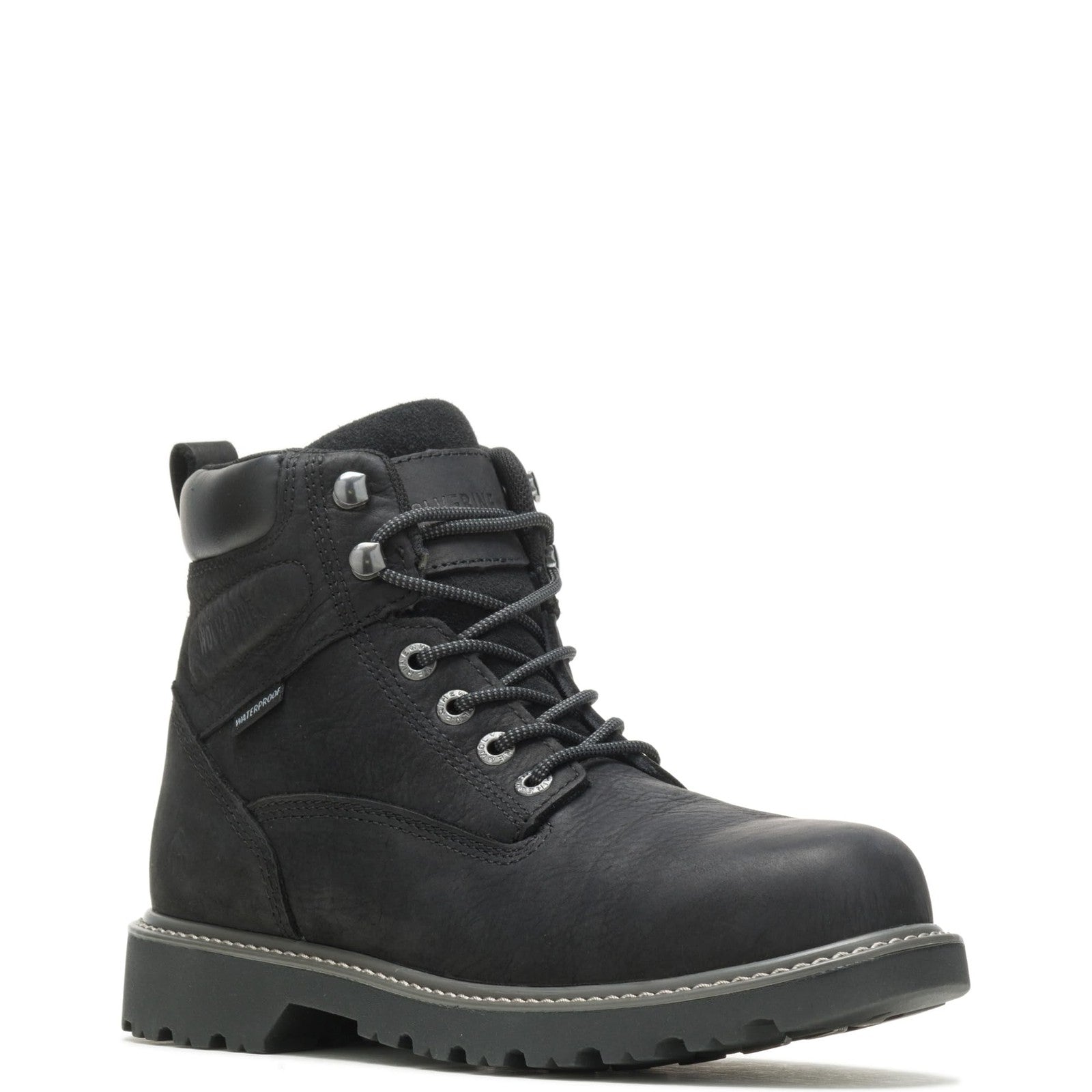 Wolverine Men's Floorhand 6" Waterproof Boot, Black, 10.5 3E