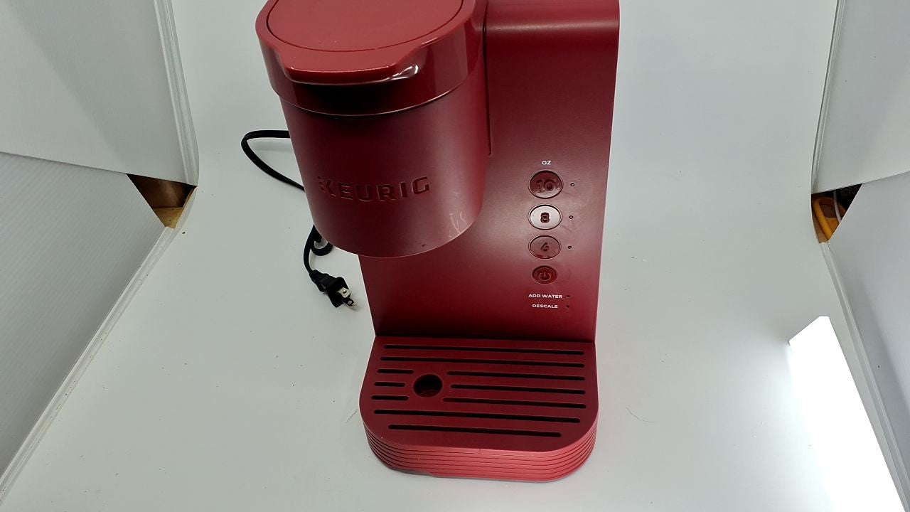 Keurig K-Express Essentials Red Single-Serve K-Cup Pod Coffee Maker