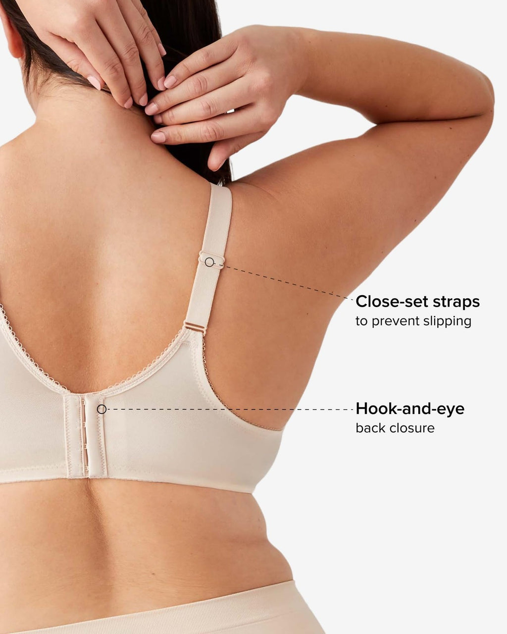 Wacoal Women's 34DDD T-Shirt Bra Lightly Padded Underwire Ancient WTR
