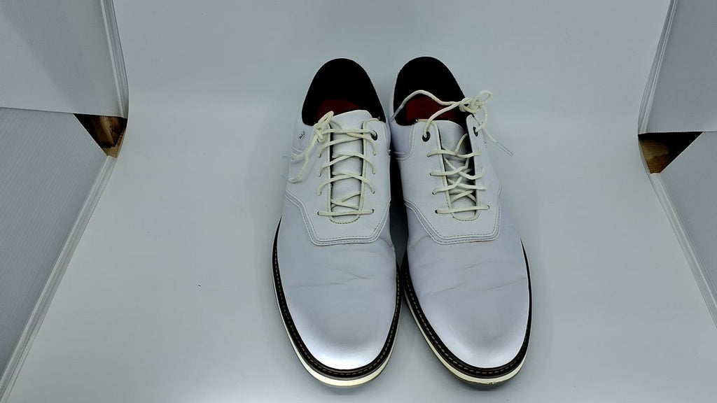 FootJoy Mens Fj Originals Golf Shoe, White/White, 12 US