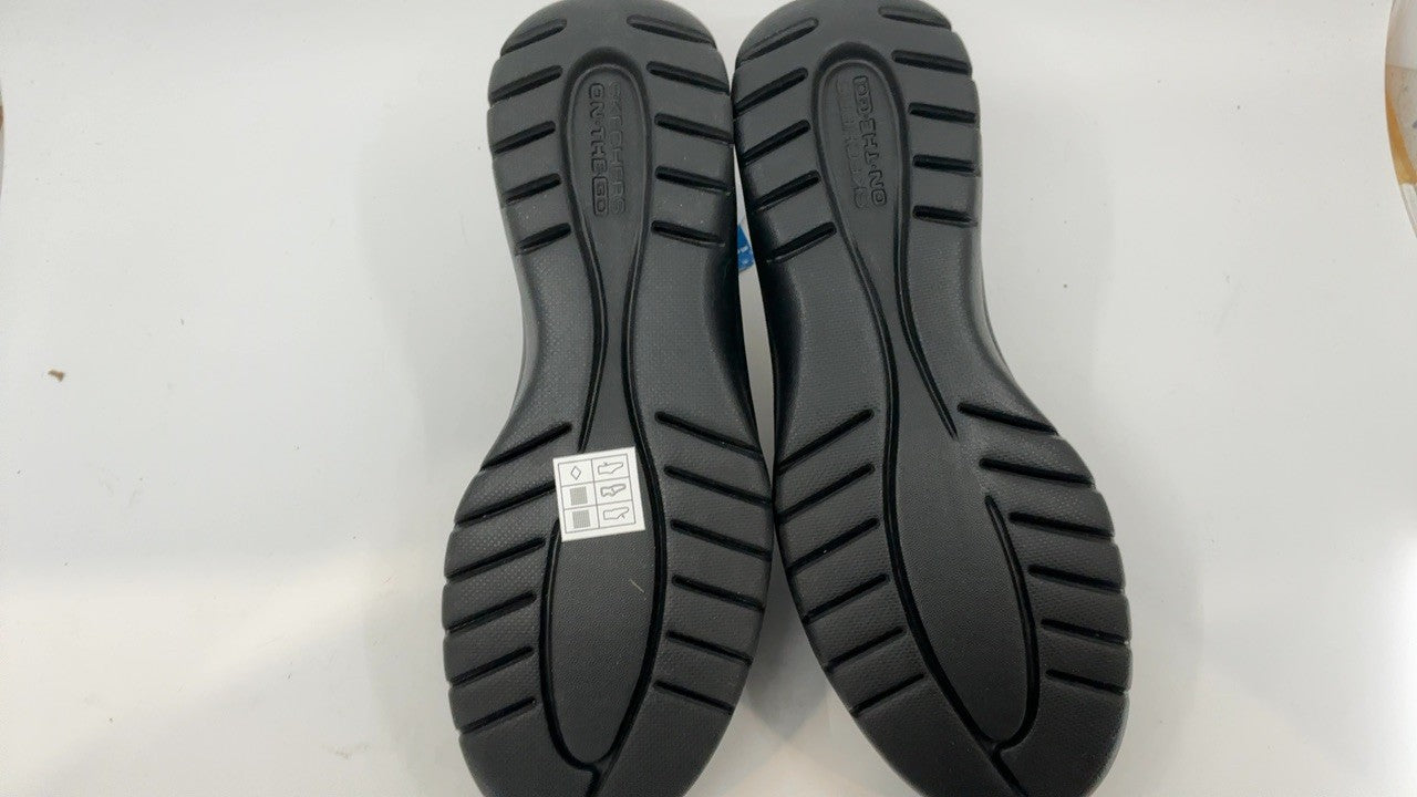 Skechers Women's On-The-Go Flex - Logan Skimmer, Black/Black, 8