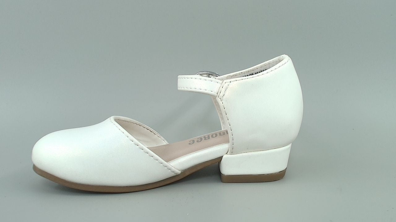 Gymboree,Girls,and Toddler Dressy Ballet Flat,White,5 Toddler