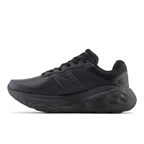 New Balance Women's Fresh Foam X 840F V1 Walking Shoes, Black, 8.5 M
