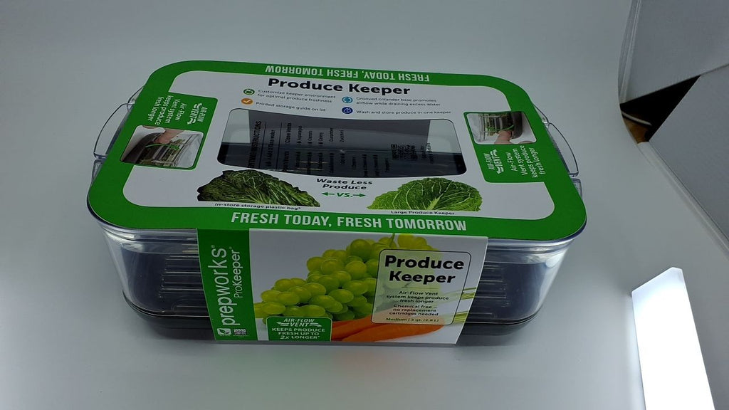 ProKeeper 3-Quart Food Storage Container, Vent System for Produce