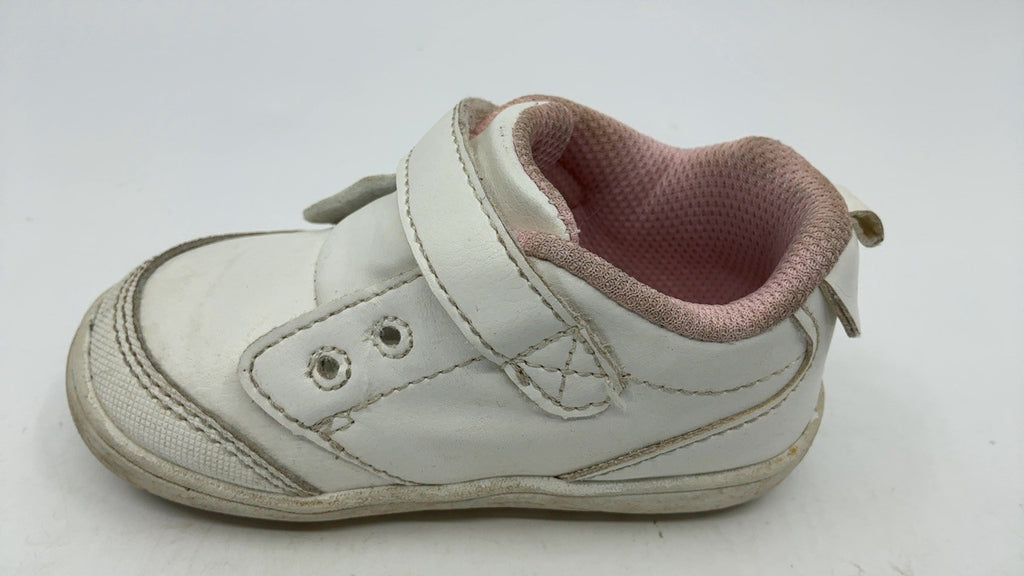 Stride Rite 360 Baby Girls Sr Taye 2.0 First Walker Shoe, Pink, 6 Toddler US