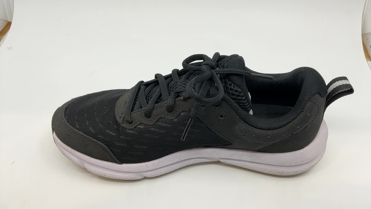 Under Armour Men's Charged Assert 10, (001) Black/Black/White, 9, US