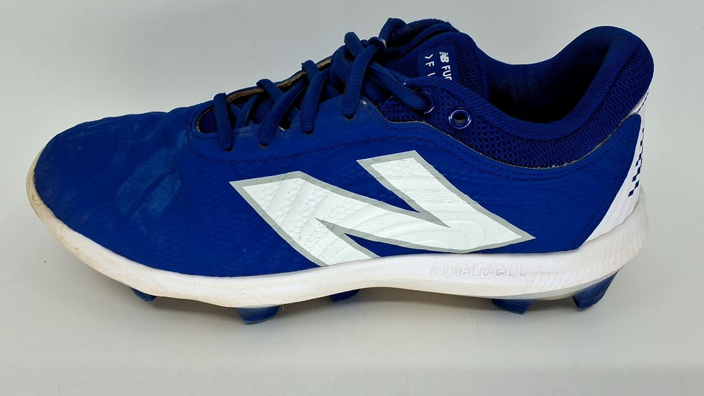 Women's New Balance FuelCell Fuse V4 Molded Softball Cleats 10.5 Royal/White