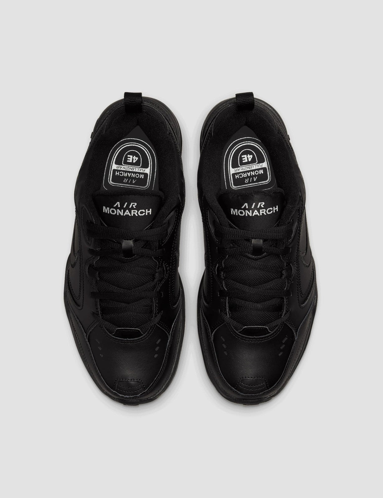 Nike Men's Air Monarch IV Training/Workout Shoes, Black/Black, 10 Extra Wide