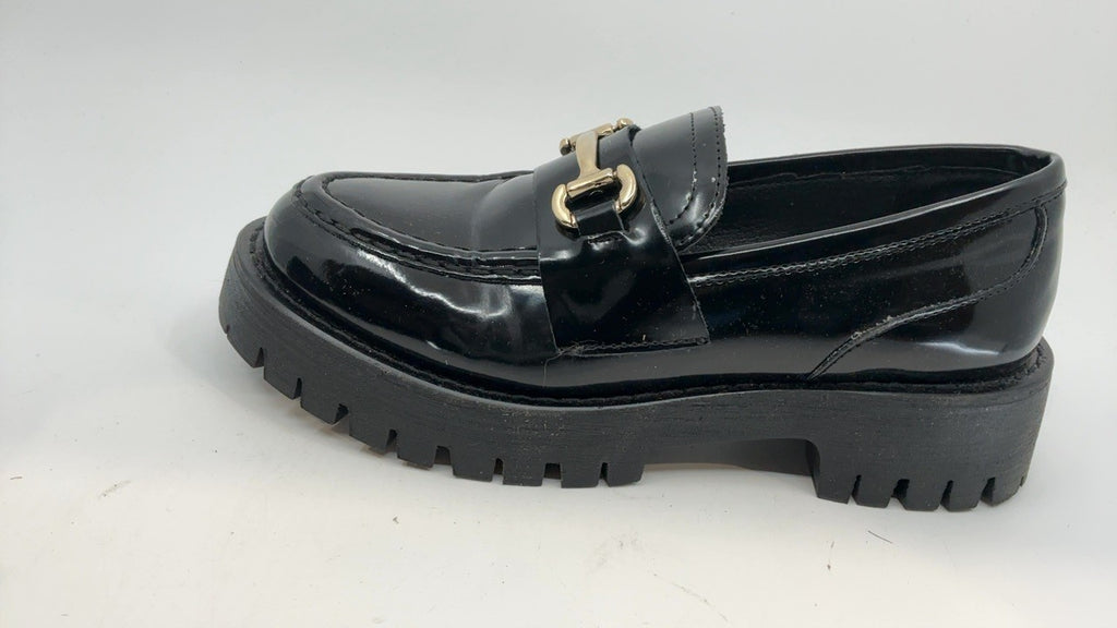 Steve Madden Women's Lando Loafer, Black, 6.5