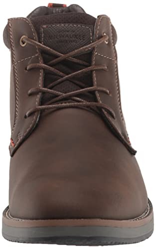 Nunn Bush Plain Toe Chukka Boot, Men's 12W, Brown Multi, Cushioned