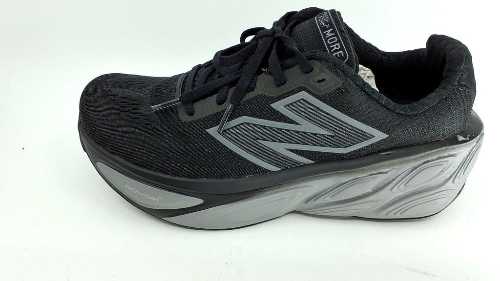 New Balance Fresh Foam X More V5 Men's Shoes Black/Linen : 9 4E - Extra Wide