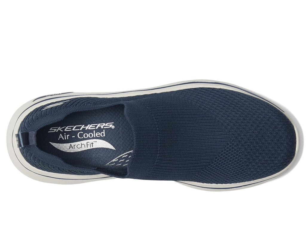 Skechers Women's Go Walk Arch Fit 2.0-Paityn Sneaker, Navy/White, 5.5