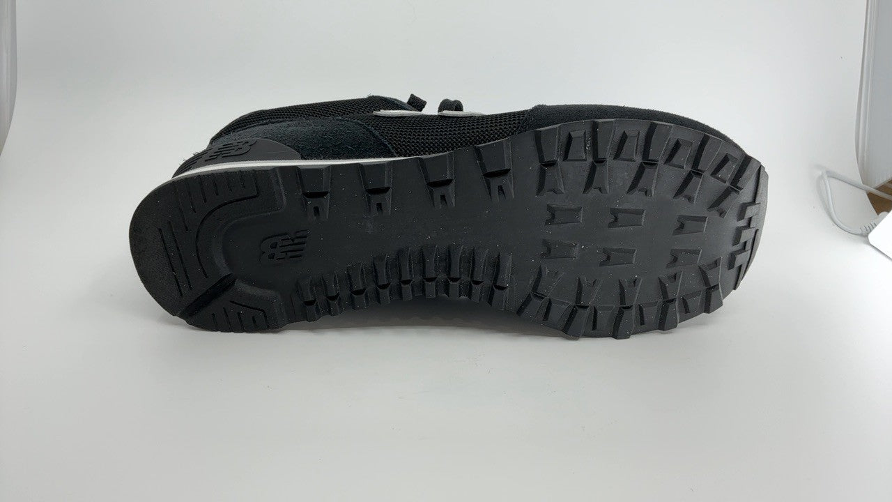 New Balance Men's 515 V3 Sneaker, Black/White/Aluminum Grey, 9 X-Wide