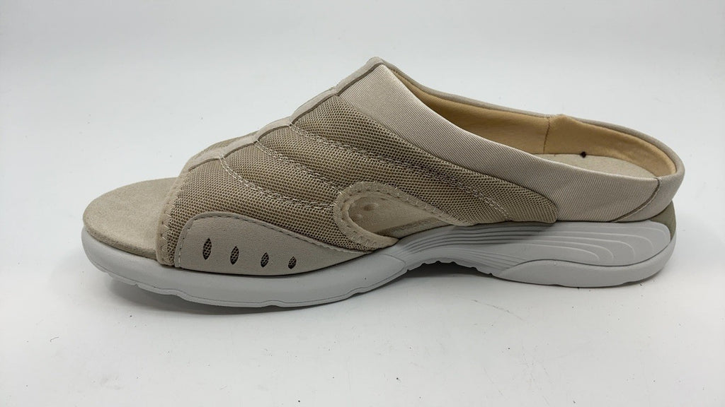 Easy Spirit Women's Traciee2 Flat Sandal, Silver Grey-Taupe, 9.5 X-Wide