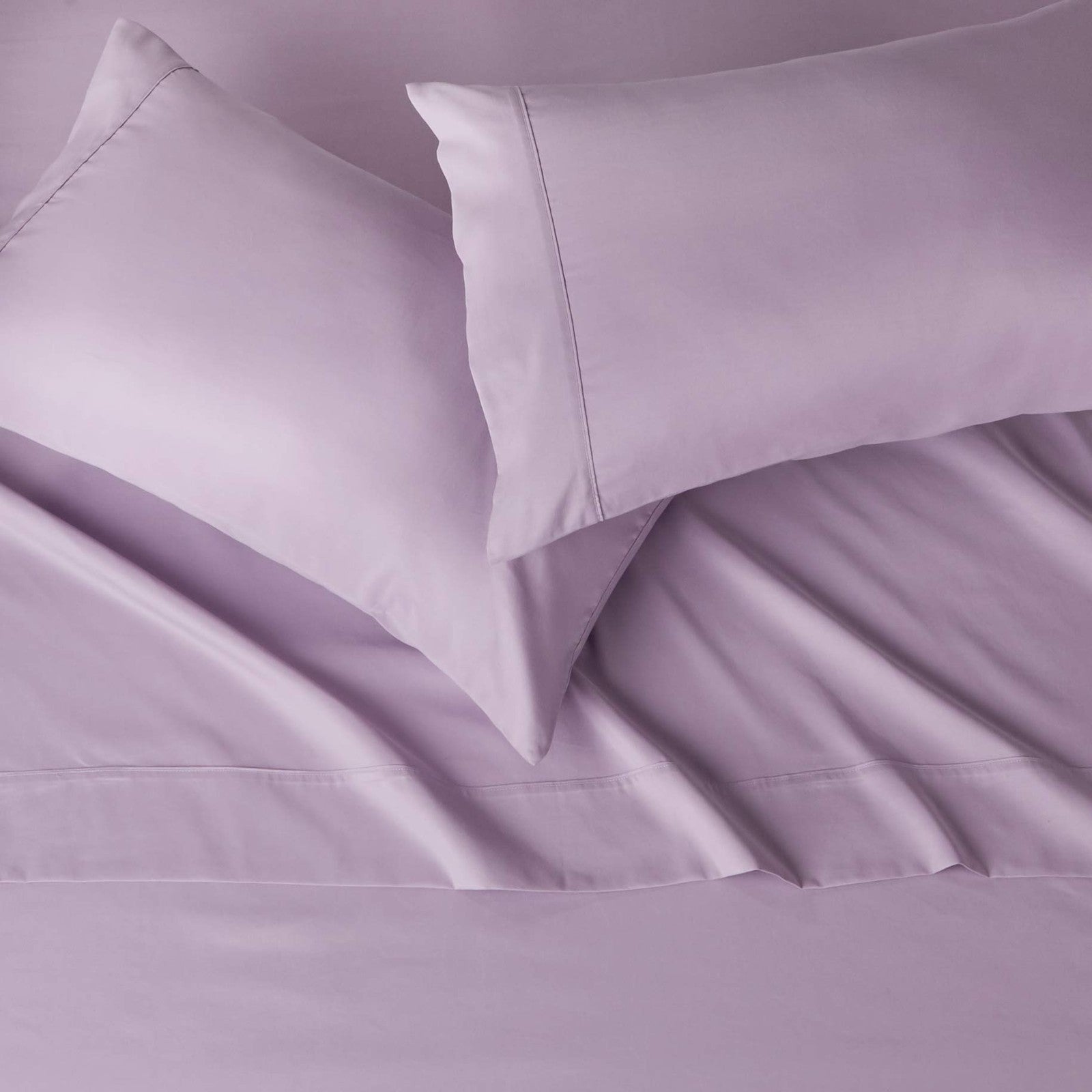 Soft Microfiber 4 Piece Sheet Set, Queen, 14 In Deep Pocket, Frosted Lavender