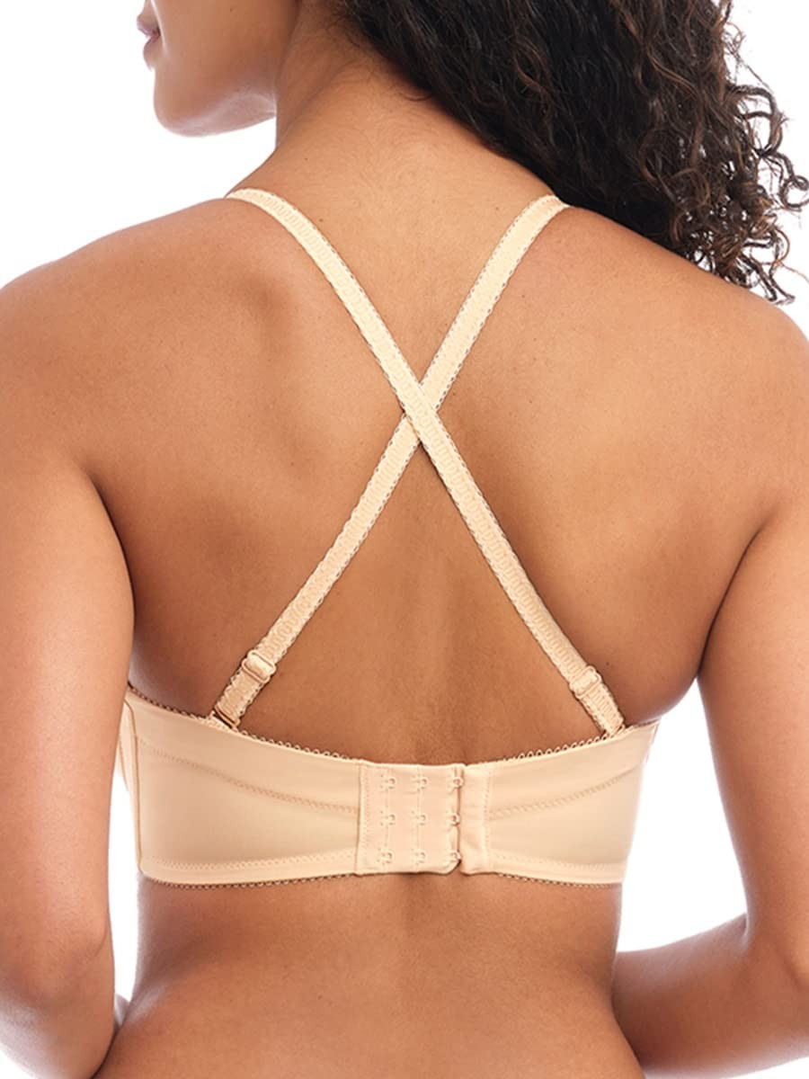 Freya Women's Deco UW Moulded Strapless Bra, Nude, 34D