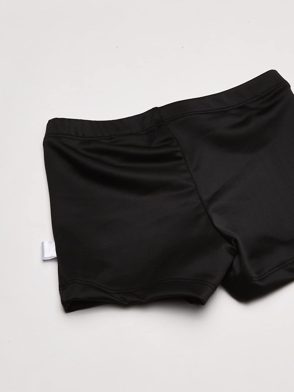 Kanu Surf Girls' Swimming Bottom UPF 50+"Boy Short, Black, 10