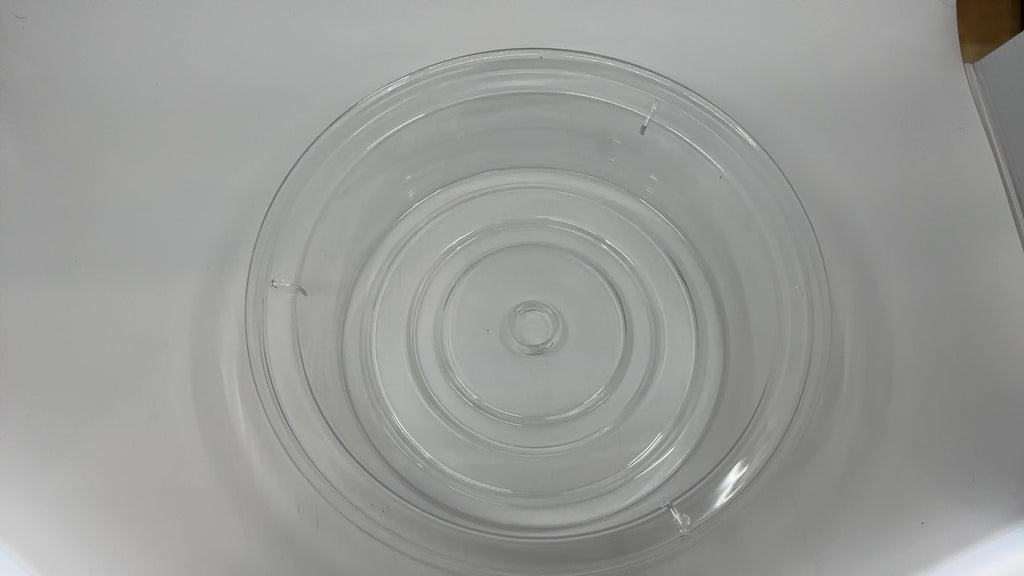 10.2 In Clear Polycarbonate Plate Cover, Shatterproof, Fits 10-Inch Plates