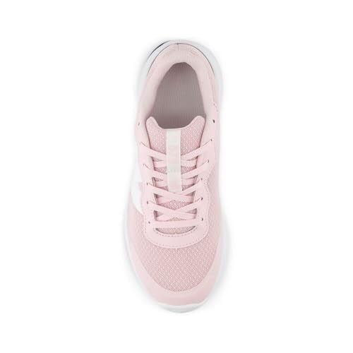 DynaSoft 578 V1 Lace-Up Running Shoe, Rose Sugar/White, 3.5W Big Kid