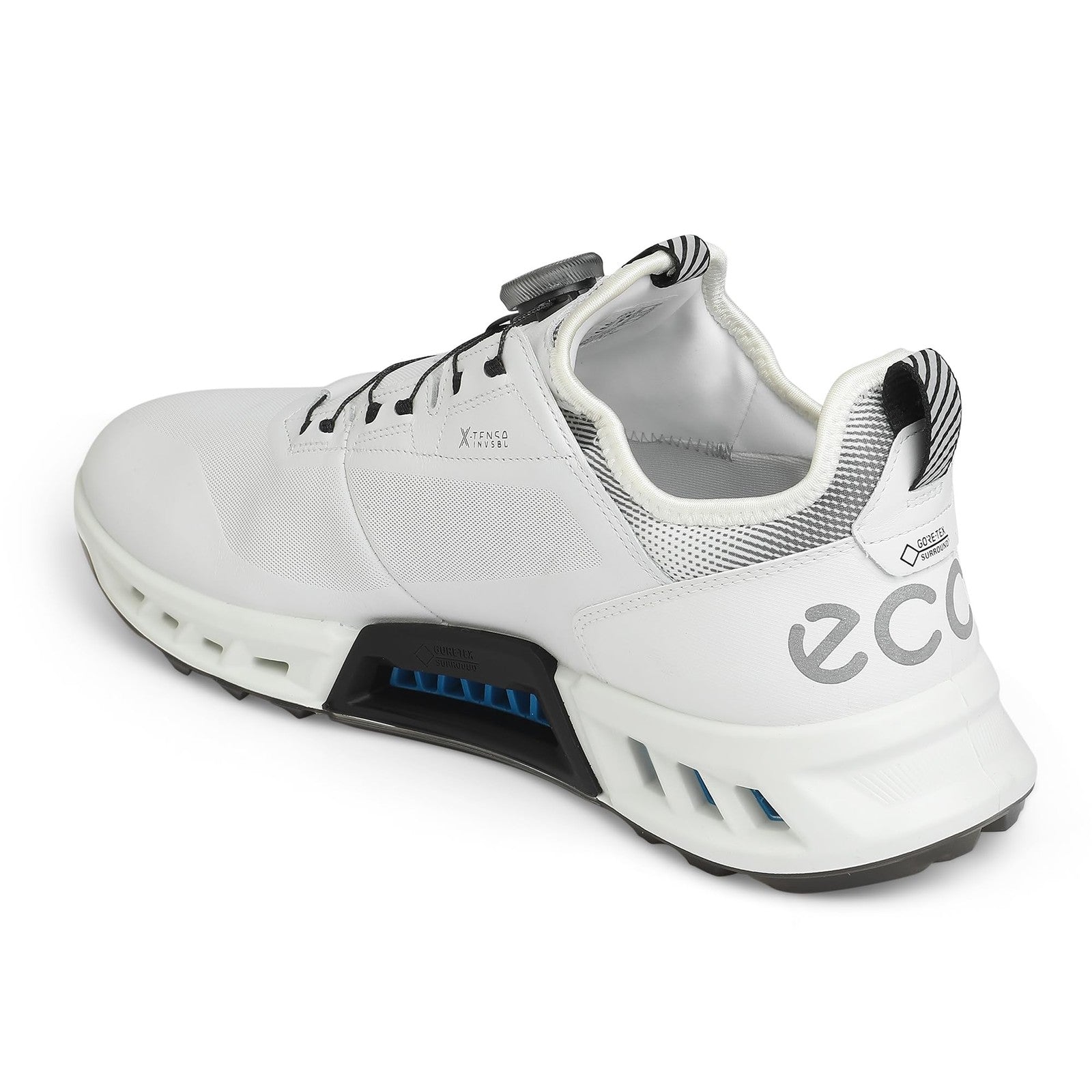 ECCO Biom C4 BOA Gore-TEX Waterproof, White/Black, 11-11.5