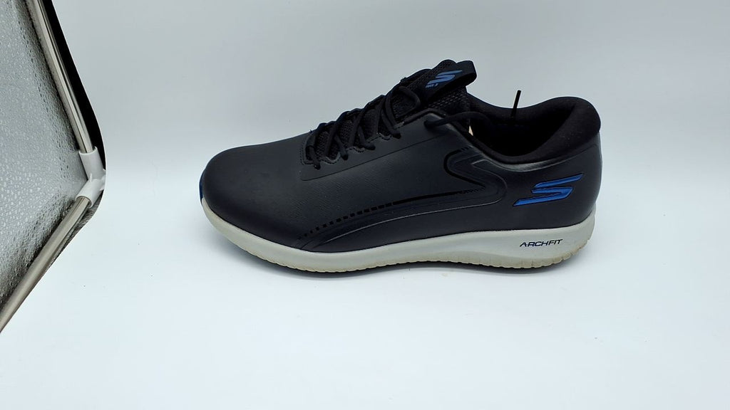 Skechers Max 2 Arch Fit Golf Shoe 10W Black/Gray Waterproof Spikeless