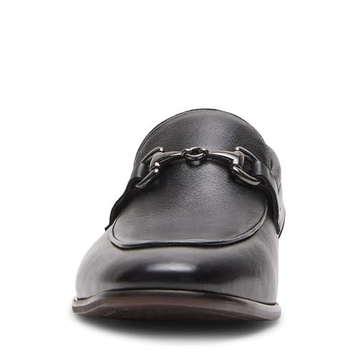 Steve Madden Men's JAYSHAN Loafer, Black, 11