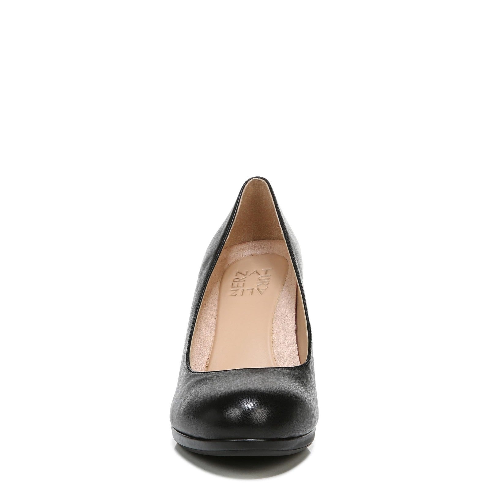 Naturalizer Womens Michelle Pump Black Leather 7 W