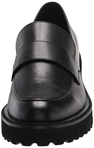 Women’s Black Leather Ronnie Loafer Size 7 by Aerosoles