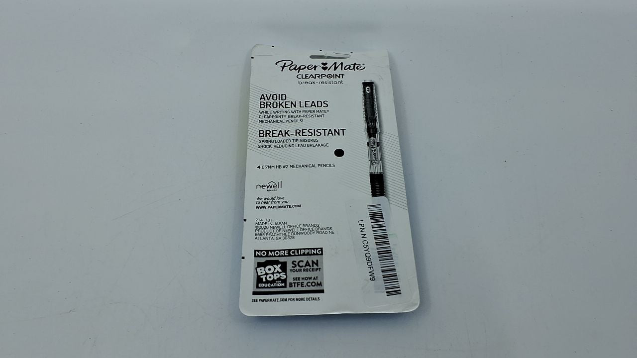 Break-Resistant 0.7mm Mechanical Pencils 4 Count Assorted Barrel Colors