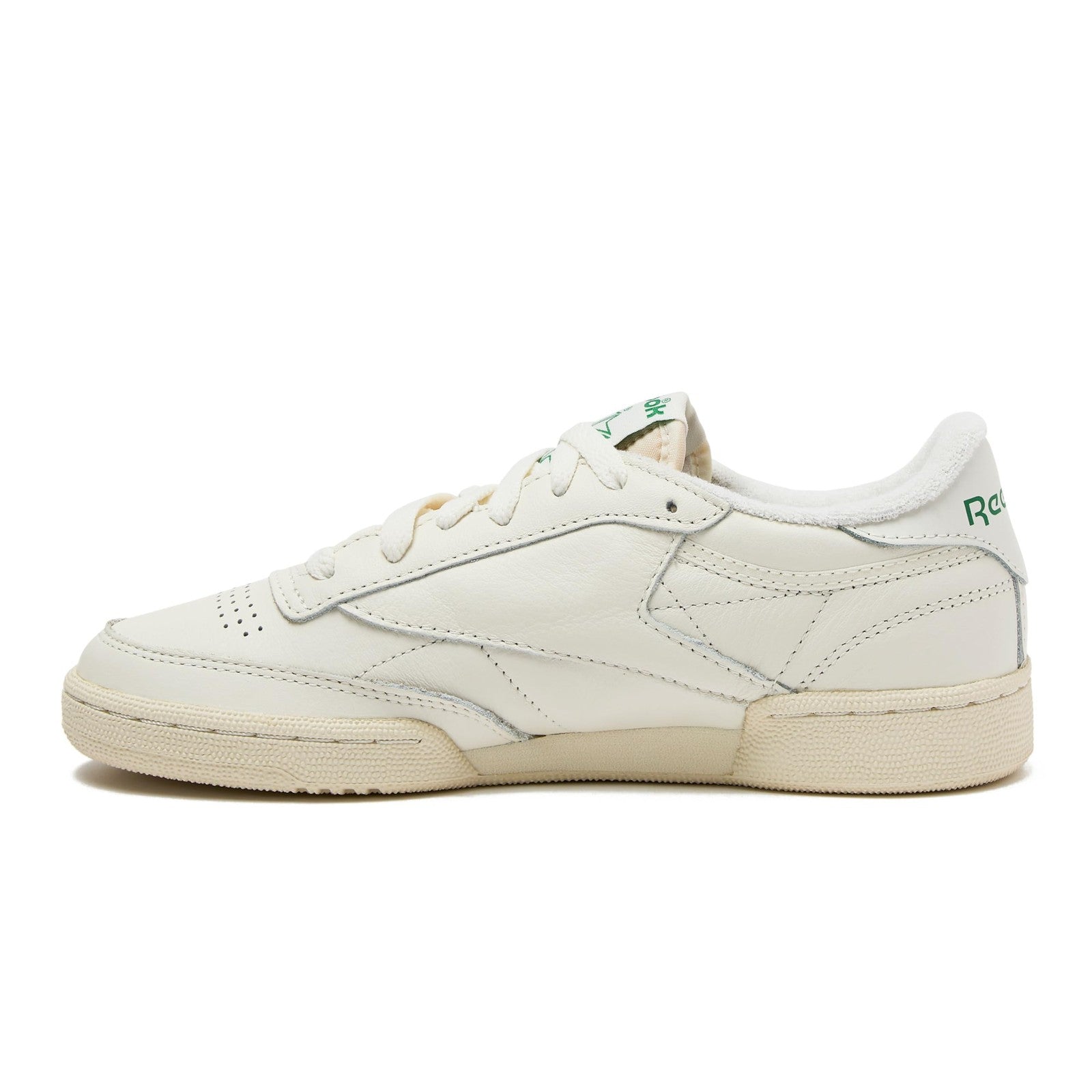Reebok Club C 85 Vintage Sneakers Women 9 Chalk/Alabaster/Glen Green