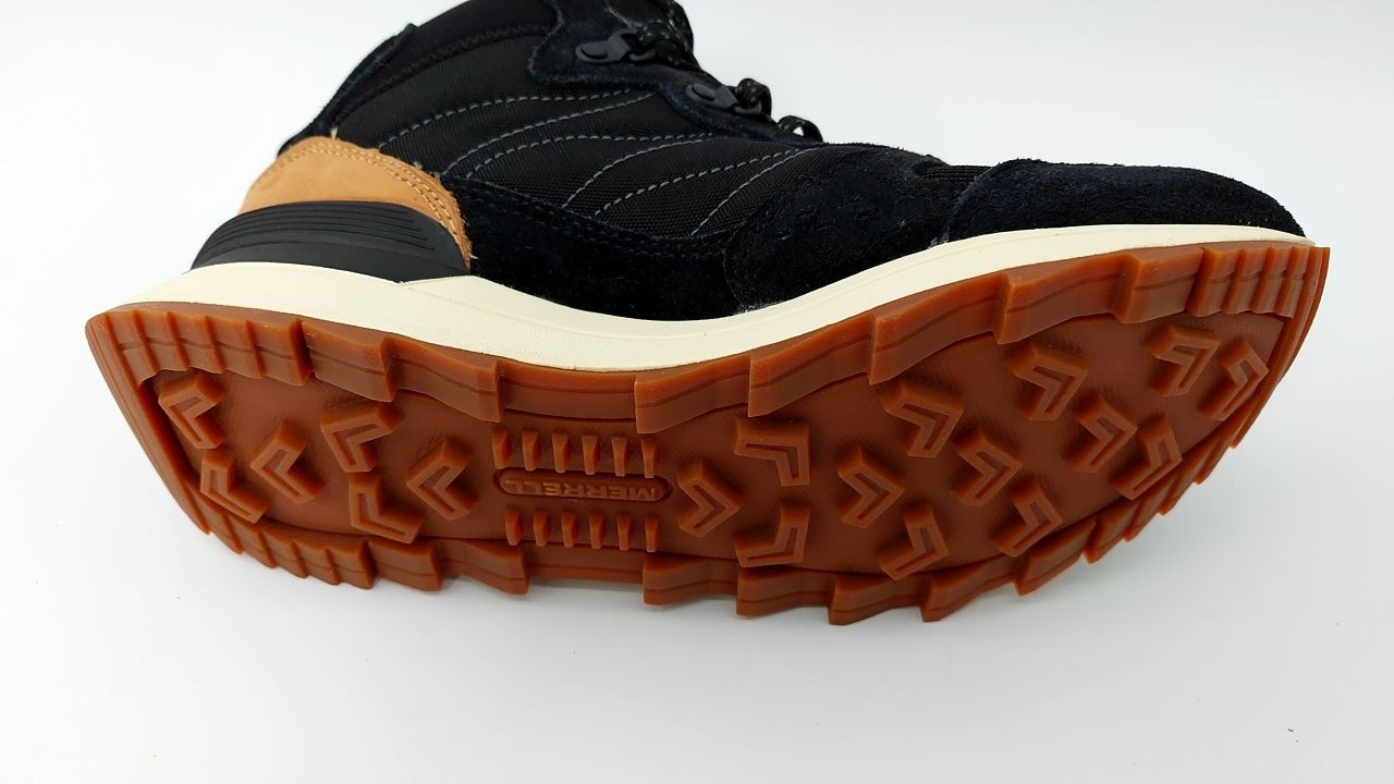 Merrell Women's Alpine 83 Sneaker Recraft Mid Waterproof Fashion Boot, Black, 8