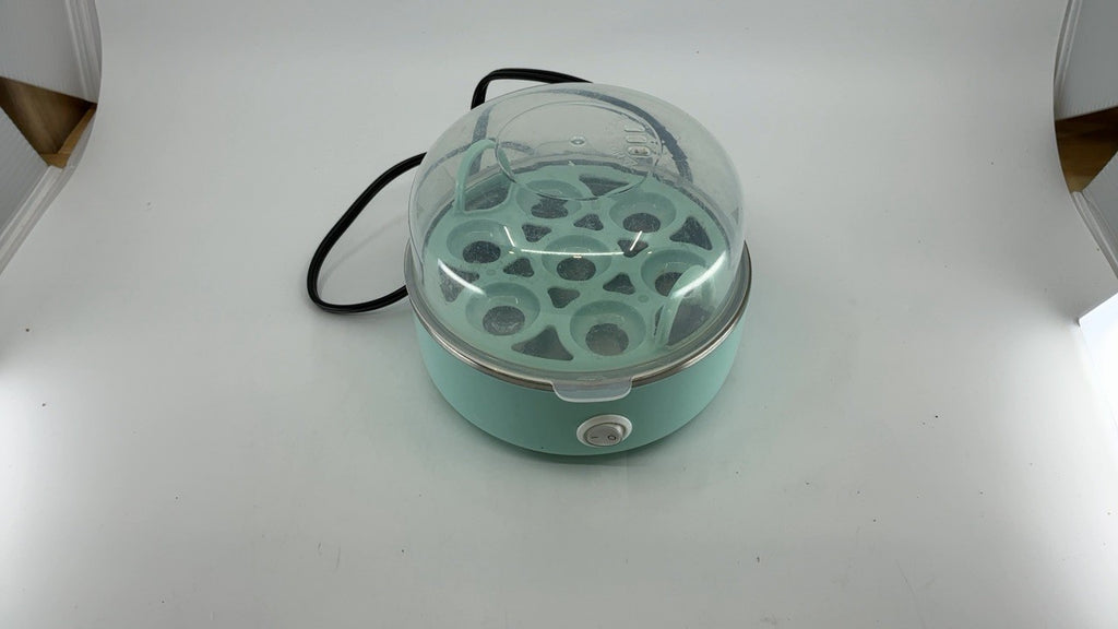 Elite Gourmet 7-Egg Electric Egg Cooker Retro Mint w/ Auto Shut-Off