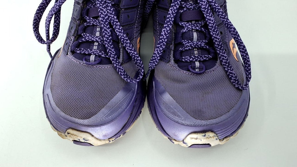 Saucony Women's Aura TR Hiking Shoe, Plum/Pearl, 5