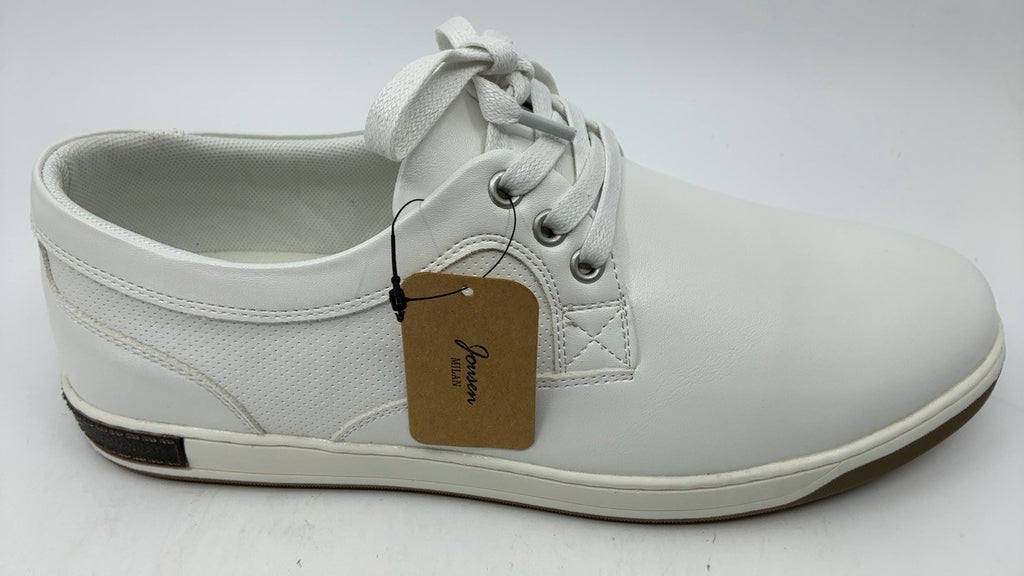 Jousen White Fashion Sneakers Size 10 A81Q06 Memory Foam Comfort