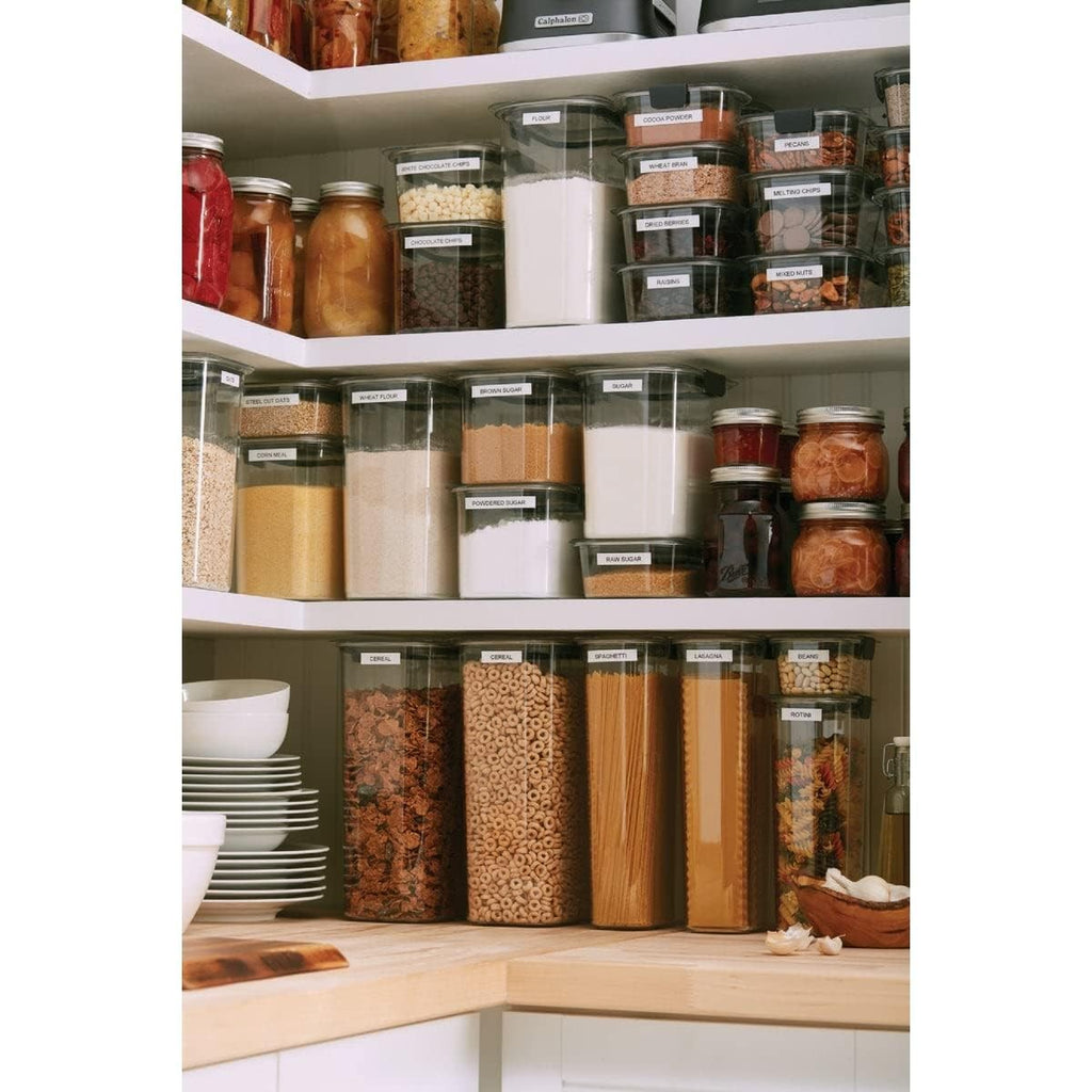 Rubbermaid Brilliance 16-Cup Airtight Food Storage Container Clear/Grey