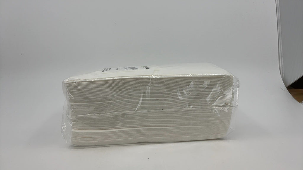 Eco-Friendly 50 Count Guest Towels, Gold 'S', Linen-Feel, 15.75 X 7.87 In