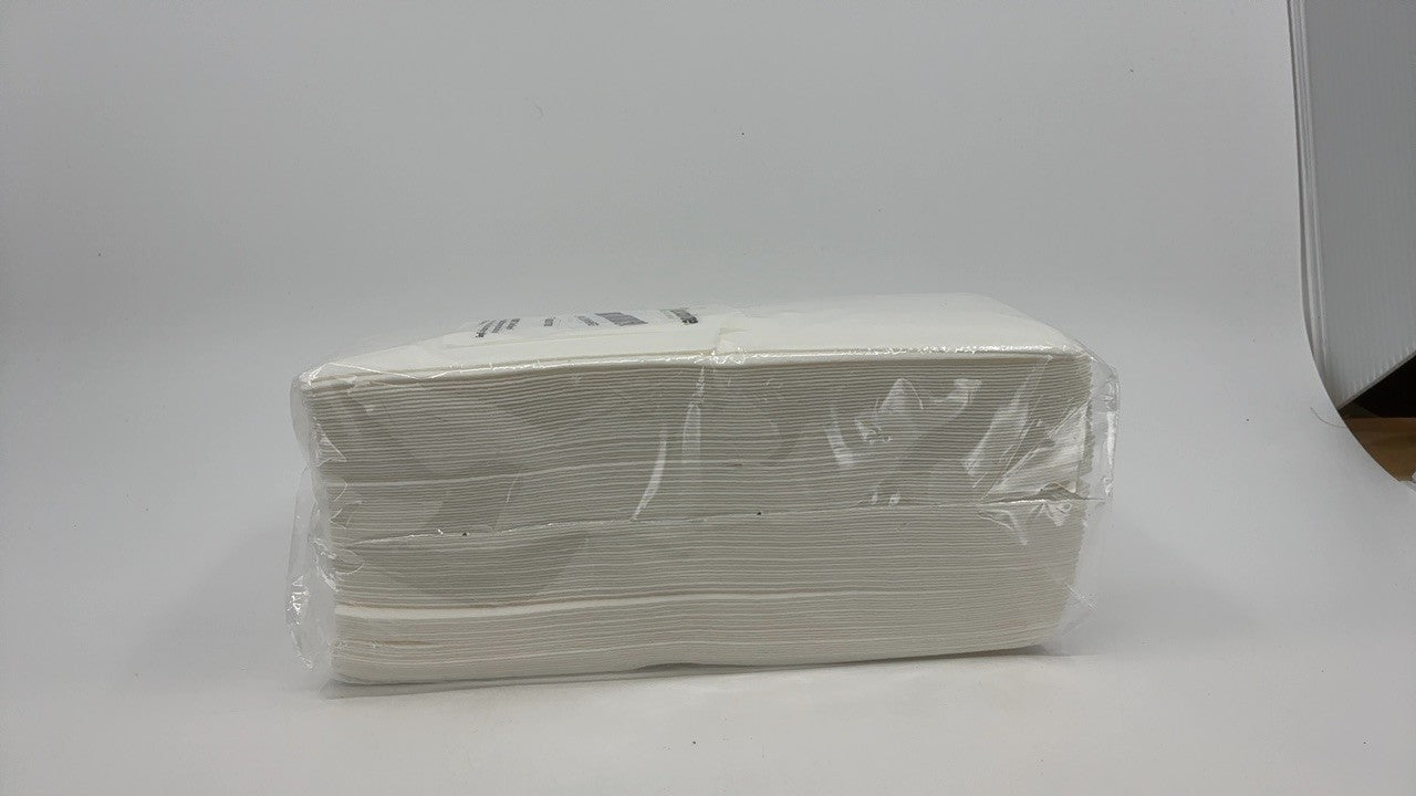 Eco-Friendly 50 Count Guest Towels, Gold 'S', Linen-Feel, 15.75 X 7.87 In