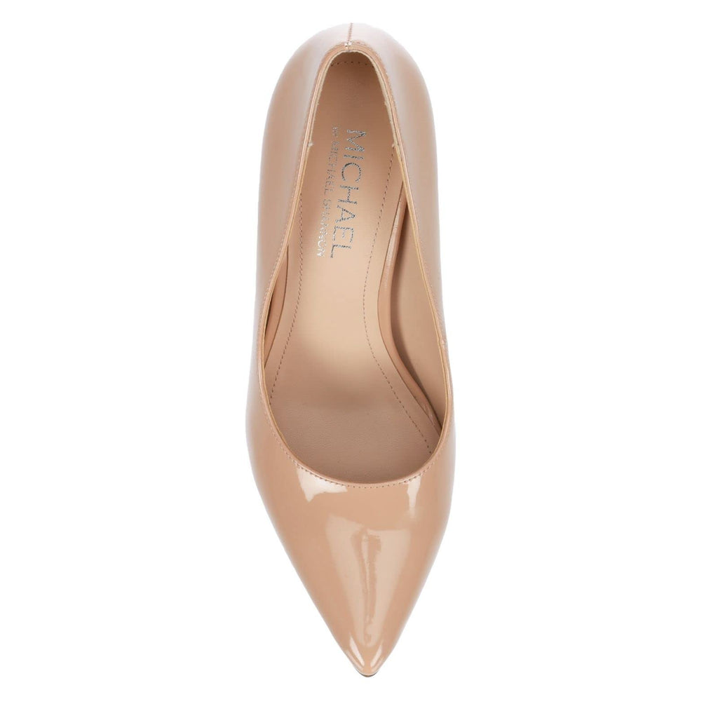 Michael Ryleigh Women's Stiletto Dress Pumps Nude 9.5 Medium Width